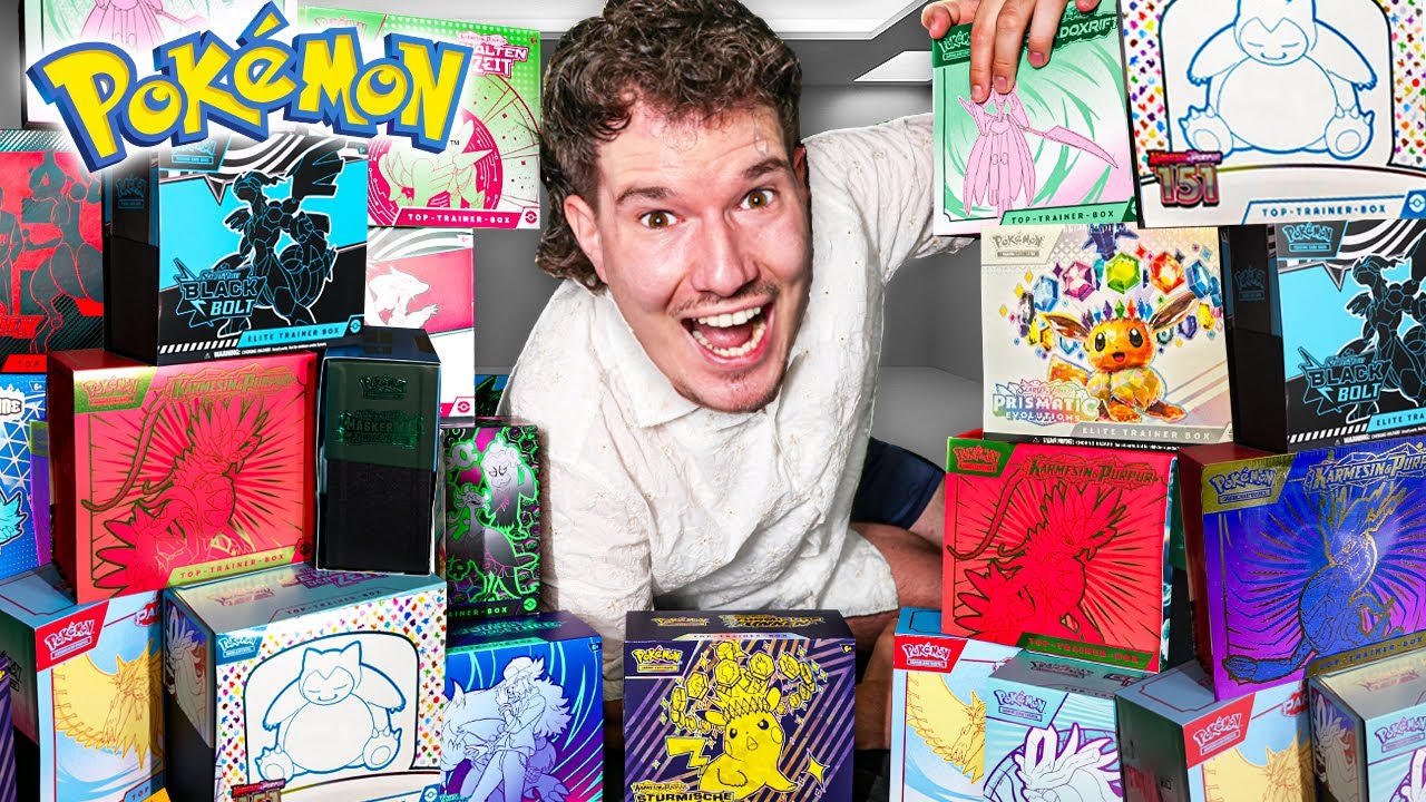 Ich habe ALLE Pokémon Top-Trainer Boxen geöffnet! 😱🔥