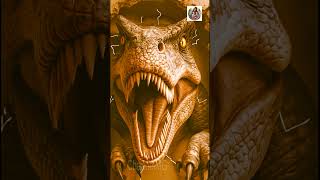3D Dinosaur Breaks Out of Wall Painting! 🦖🔥 Mind-Blowing Realistic Effect | Viral Short