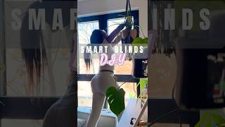 Alexa, Close My Blinds! 🙌  DIY Motorized Blind Install 🔧| TokBlind ✨ #smarthome #motorizedblinds