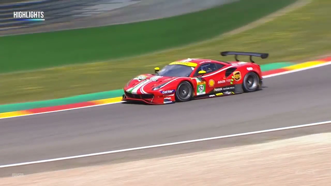 Qualifying Highlights from Spa-Francorchamps