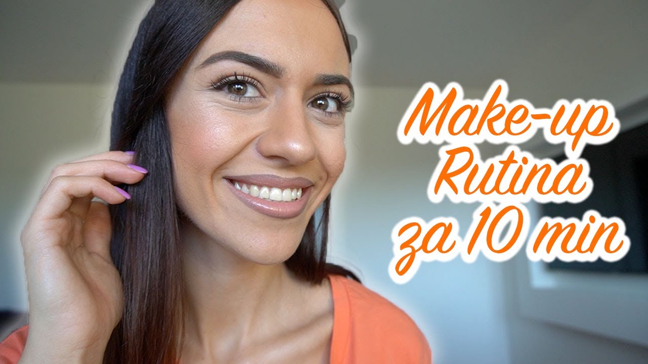 Brza DNEVNA ŠMINKA sa drogerijskim proizvodima