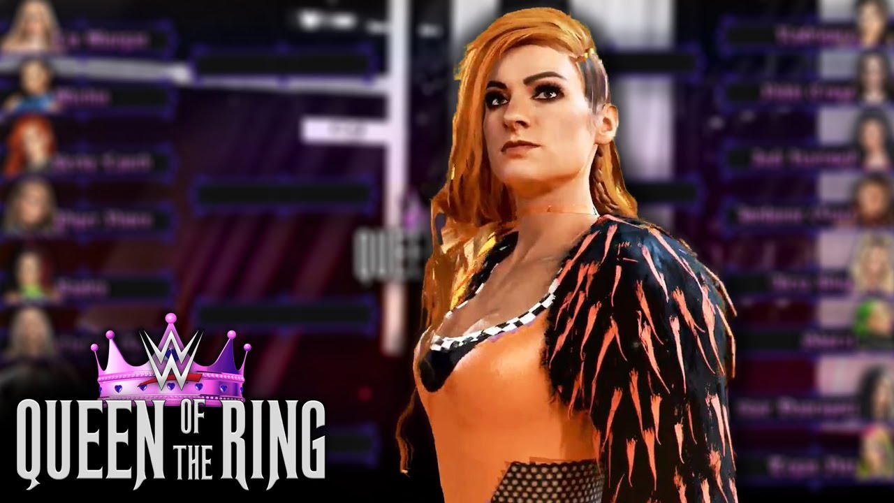 Queen of the Ring Tournament Bracket Reveal | WWE 2K24 Universe Mode
