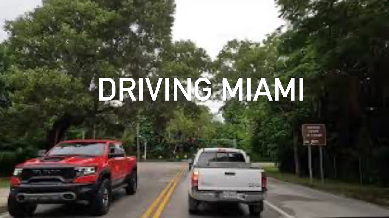 Cartagena Circle & Old Cutler Road on a Rainy Day 