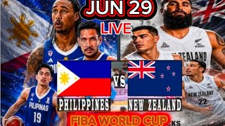 GAME TODAY GILAS PHILIPPINES VS NEW ZEALAND FIRST QUARTER FIBA WORLD CUP JUN 29 