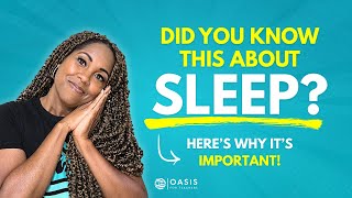 The Importance of Sleep | Self-Care Tips