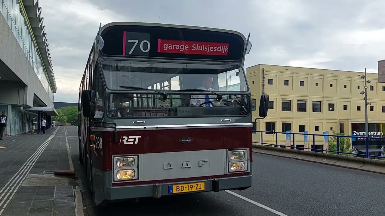Ret Daf 938 vertrekt van zuidplein hoog 18-06-2023