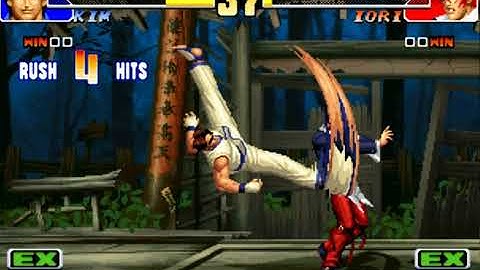 [TAS] Kim Kaphwan VS Iori Yagami Kof 98
