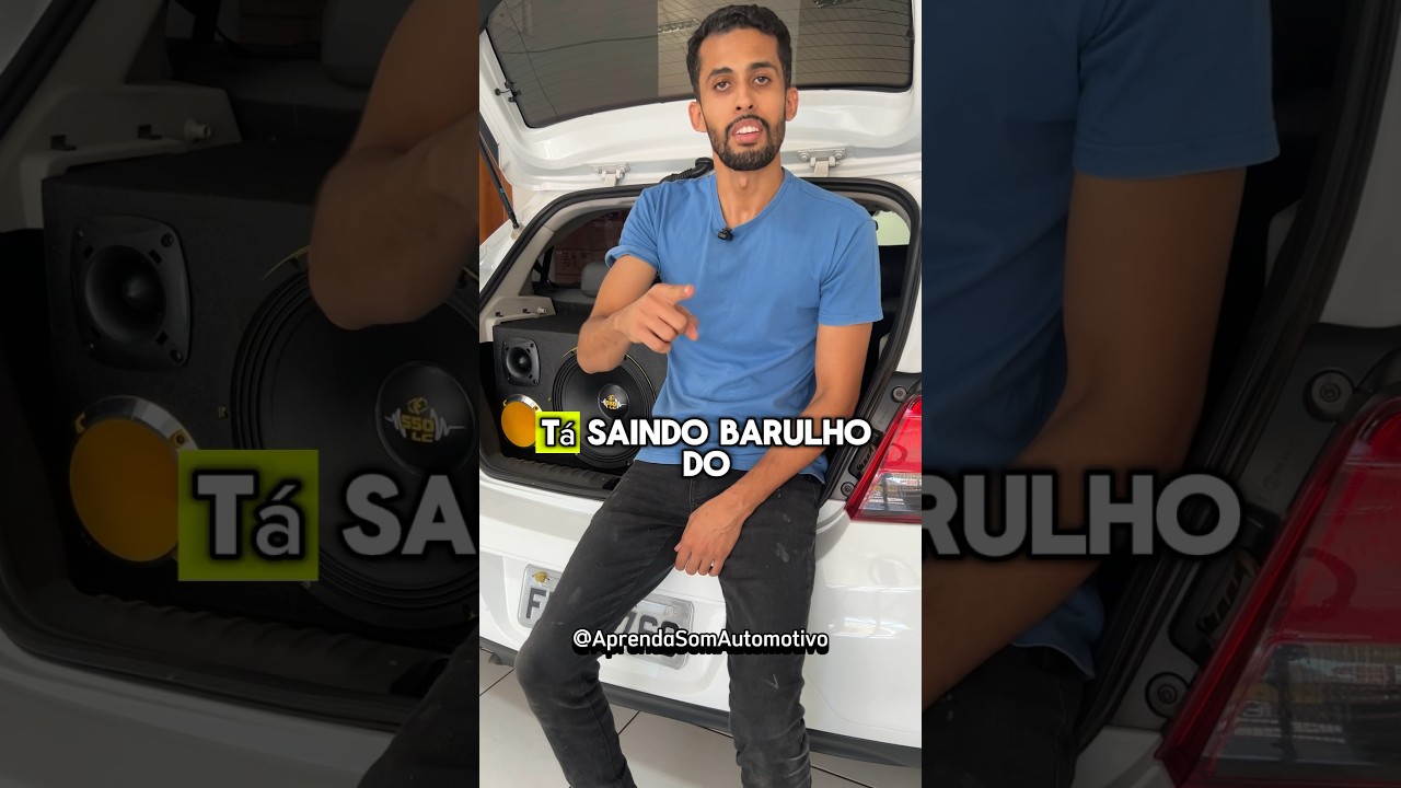 Ruído no som automotivo? O que fez pra resolver? 🔊