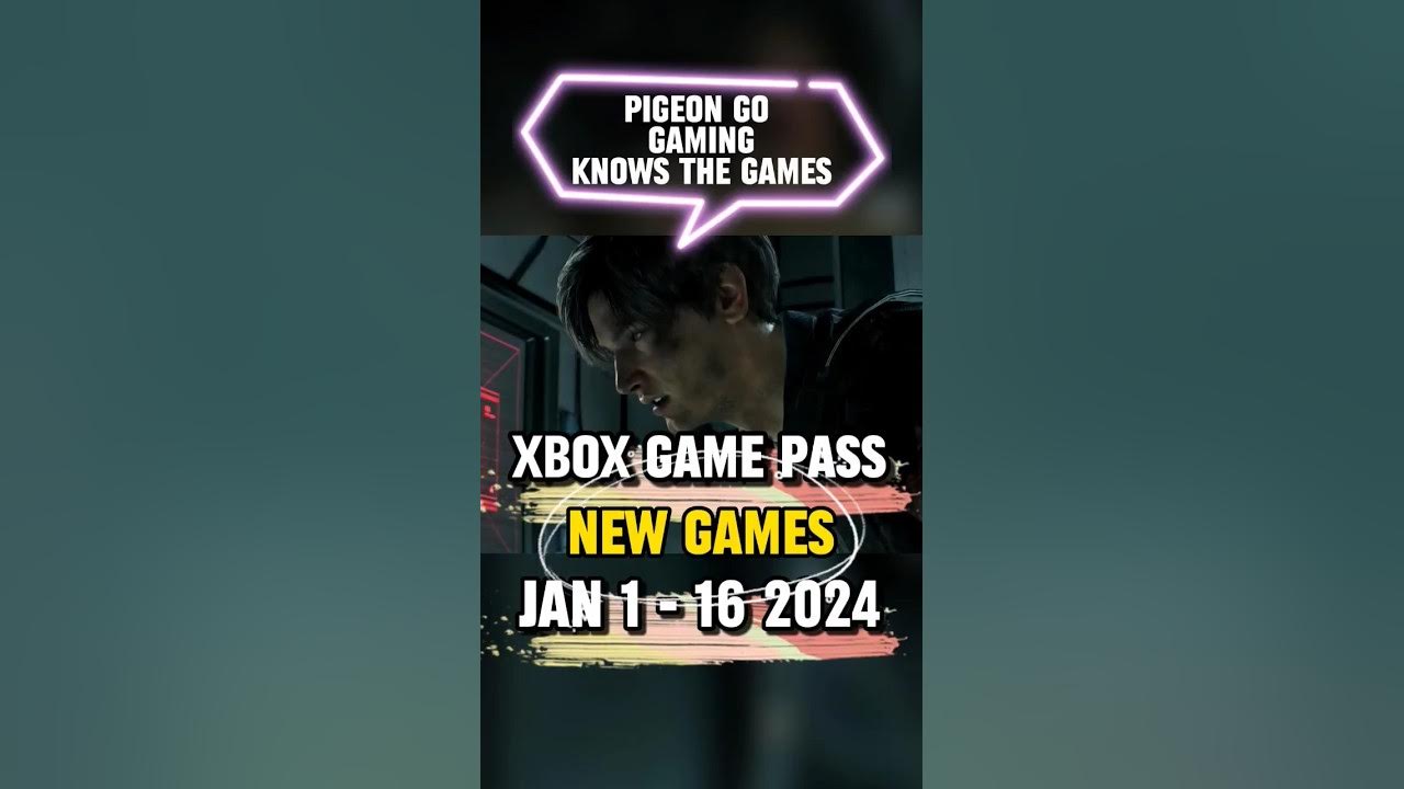 NEW Xbox Game Pass titles for January 2024. gamepass xboxgamepass 