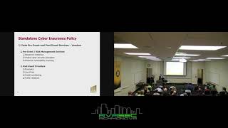 RVAsec 2019 - Kara Owens & Lou Botticelli - Risk Transfer - Cyber Insurance - 101