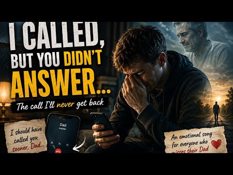 I Called You... But You Didn't Answer 💔 | Emotional Father Song