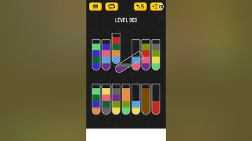 【Water Sort Puzzle】 Level 903