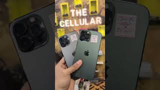 IPHONE 13 PRO MAX 128GB J.V 99% BATTERY GREEN AND 87% BATTERY GREY 10/10 WATERPROOF ALL OK #13promax