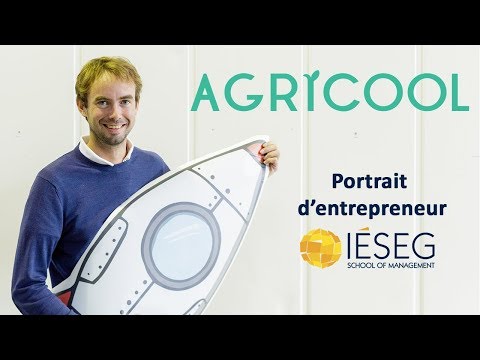 Portrait d'entrepreneur IÉSEG - Guillaume Fourdinier, co-fondateur d'Agricool et Diplômé IÉSEG 2010