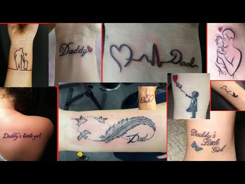 55 Awesome Father and Daughter Matching Tattoos  Fashion Hombre