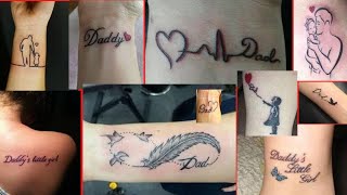 Dad Tattoo Ideas : Best 25+ Dad Tattoo Designs for Daughters and Sons - Fashion Wing