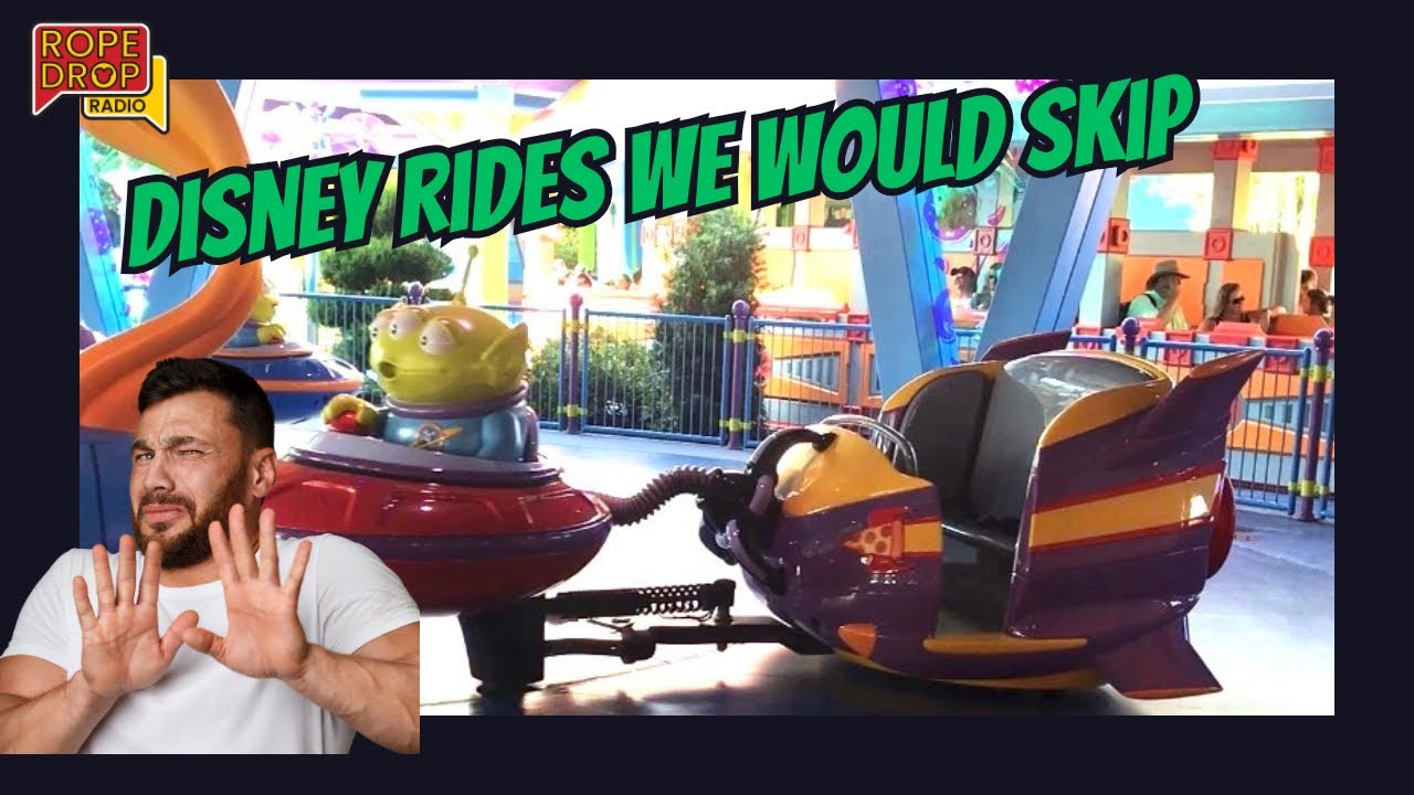 10 WORST RATED Disney World Attractions — Should You Ride Them?