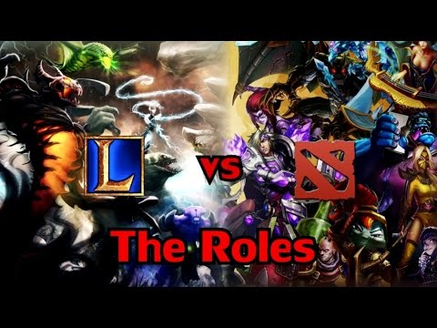 Dota 2 Vs Lol Champions And Heroes Youtube