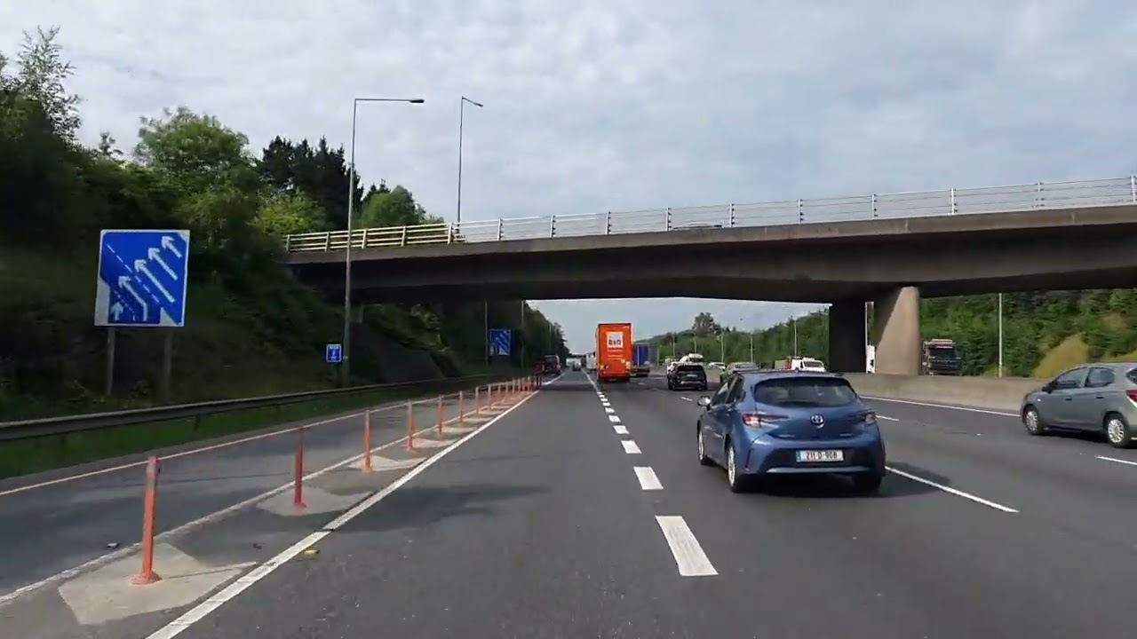 Ireland - Castlecknock - M50 South - Mount Merrion