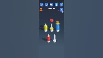 Nuts & Bolts Sort level  43       Nuts and Bolts: Sort Puzzle, playlist