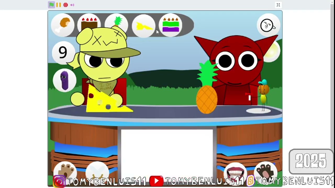 Новости от Talking Tom and Ben - но с Мардом и Мрооной | Sprunki Incredibox | Геймплей 