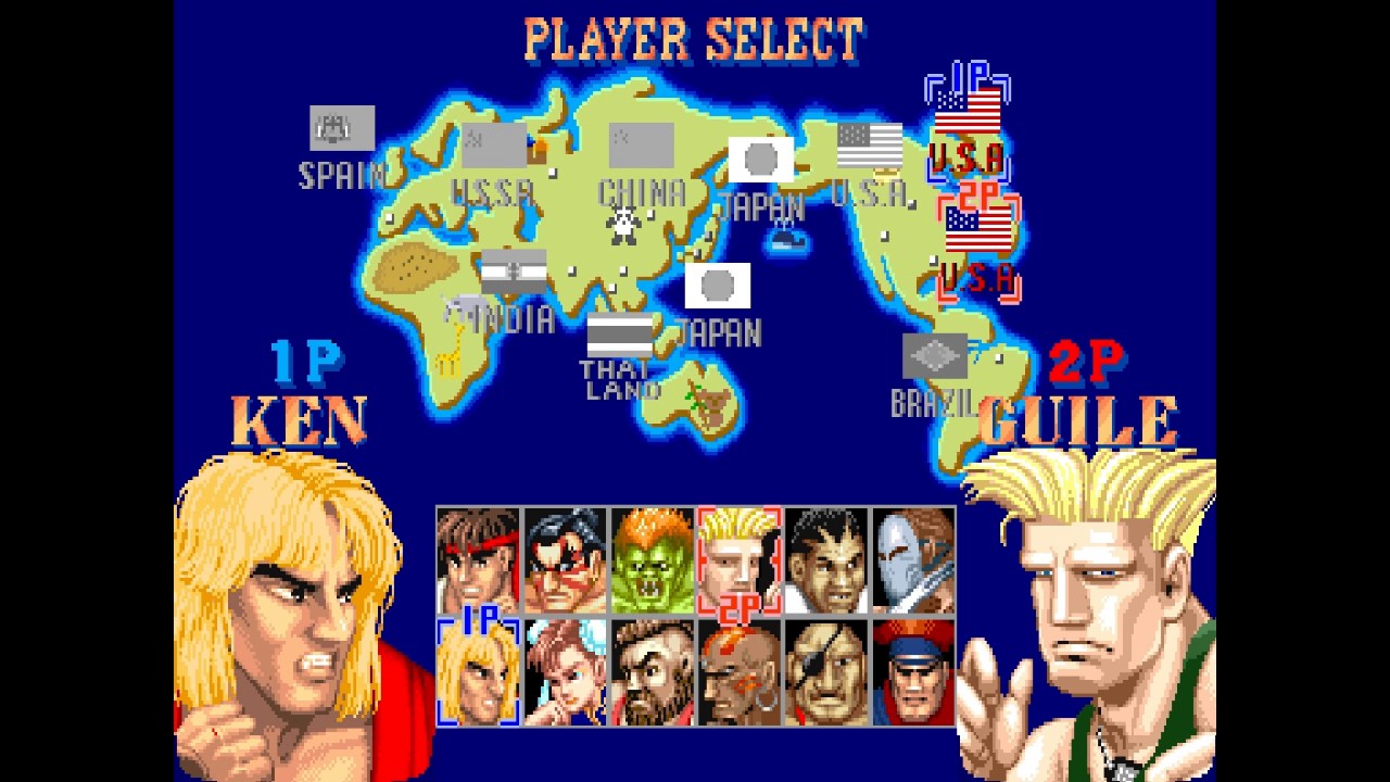 CSDb] - Street Fighter 2 Champion Edition Demo by Herrera64 (2022)