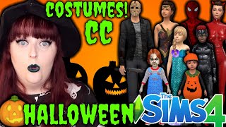 🎃50 HALLOWEEN COSTUMES FOR THE SIMS 4! 🎃 CC Showcase! (Toddlers, Kids, Teens, Adults!) [CC LINKED!]🎃