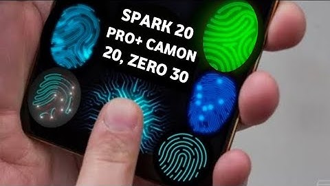Spark 20 Pro+ Change Finger Sensor Animation | Zero 30,Camon 20 | Tecno & Infinix |