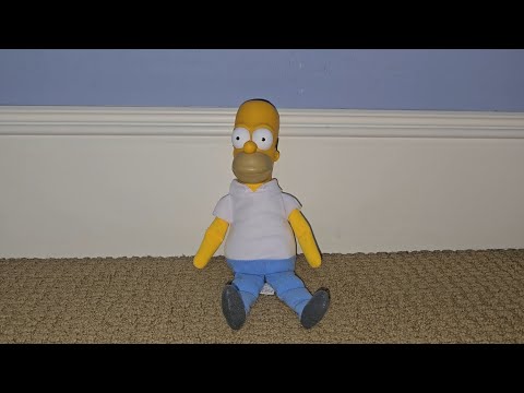 Homer Simpson Shelf Talker Toy Review