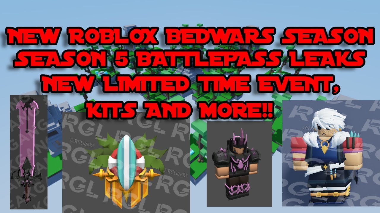 NEW ROBLOX BEDWARS SEASON 5 LEAKS NEW KITS LIMITED TIME EVENT MORE 