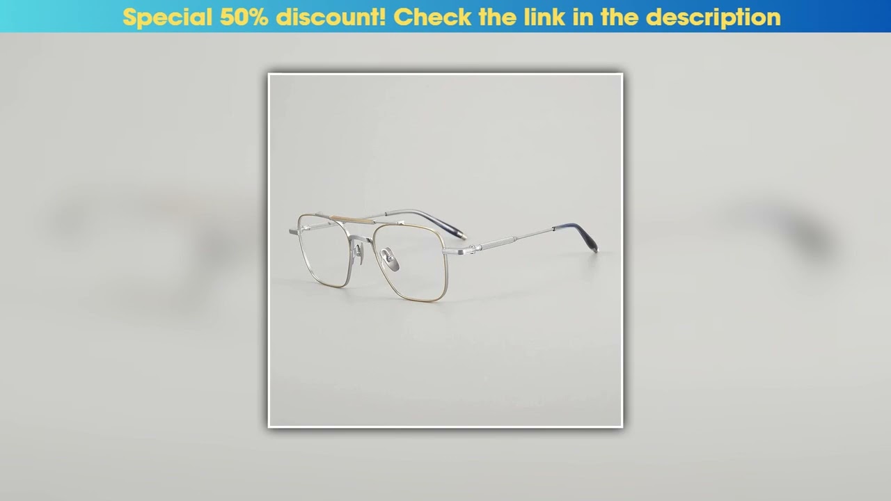 New Arrival Belight Optical Big Size Pilot Shape Classical Design Men Titanium Eyeglasses Frame Pre