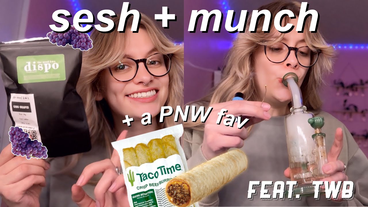 TACO TIME MUKBANG?? + a new TWB Dispo strain!!