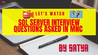 Important Sql Server Interview Questions With Answers