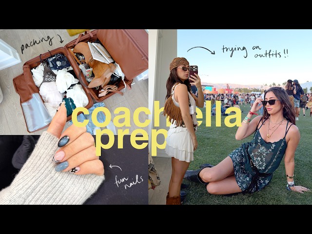 glow up vlog for COACHELLA... beauty appointments & outfit styling sesh!!!