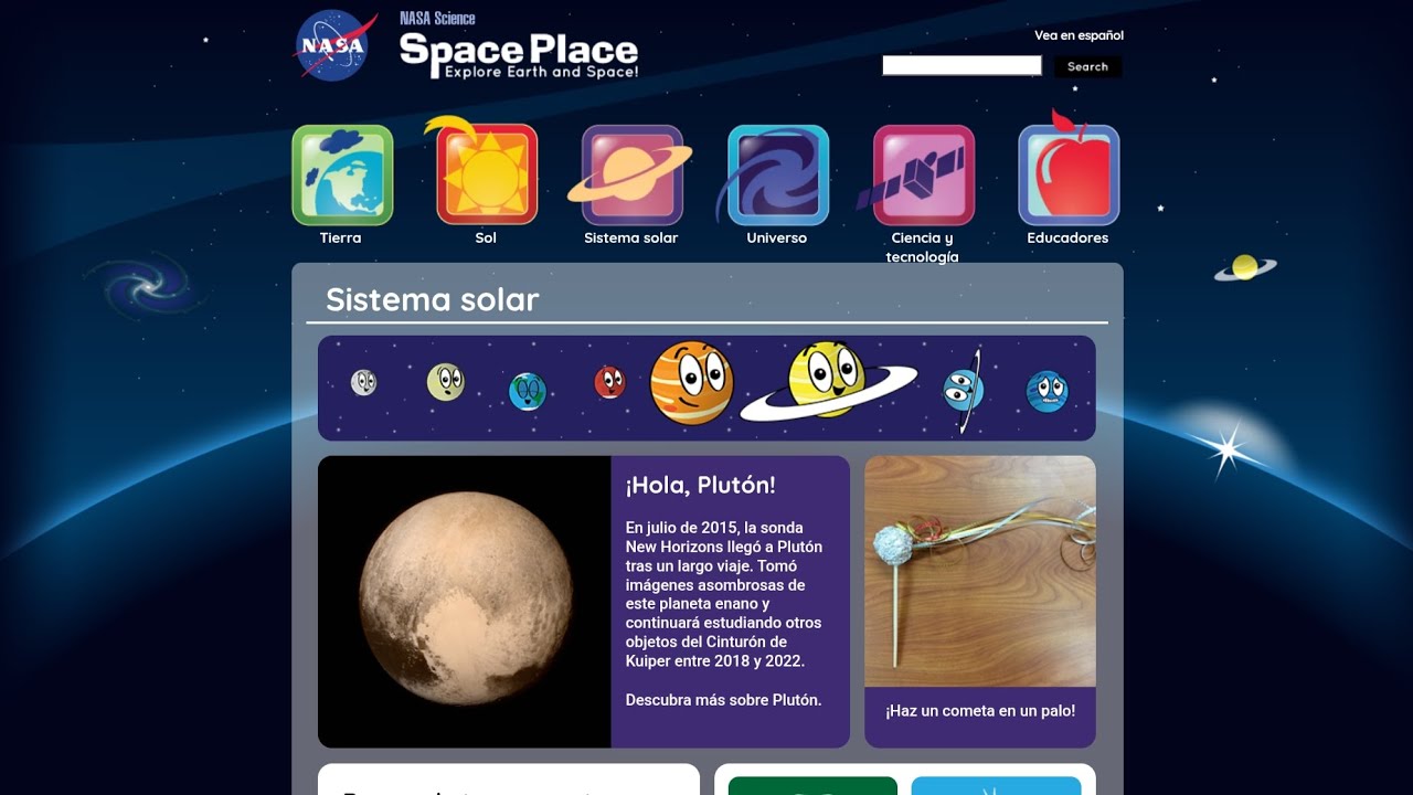 Space Place Program NASA Space Place - YouTube