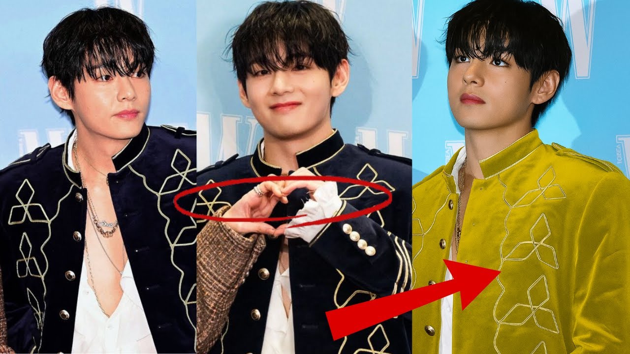 ВСЕ ЕГО ХВАЛЯТ! Тэхён сменил цвет одежды цвет на мероприятие, посвящённое раку груди Корея