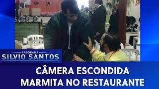 Marmita no restaurante | Câmeras Escondidas (22/11/19)