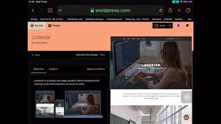 Choosing your theme - Wordpress tip 1