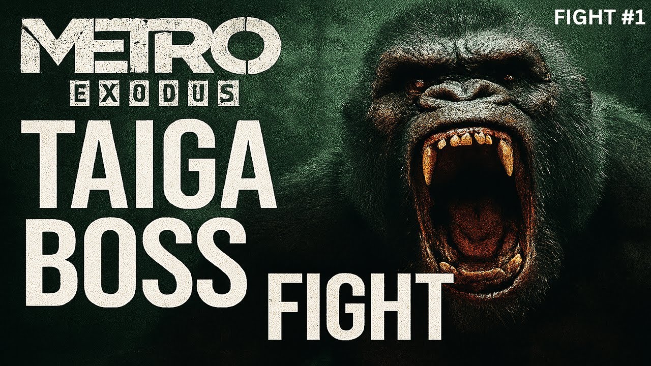 Metro Exodus | Встреча с боссом тайги — первый бой с мутантом-гориллой