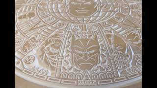 CNC Router Prototyping my DC Calendar Design