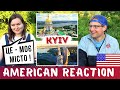 KYIV, UKRAINE, DRONE TOUR — РЕАКЦІЯ АМЕРИКАНЦЯ — Місто Київ з дрону [Ukraine Reaction]