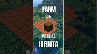 Minecraft Tutorial - Simples Farm de Madeira Infinita screenshot 4