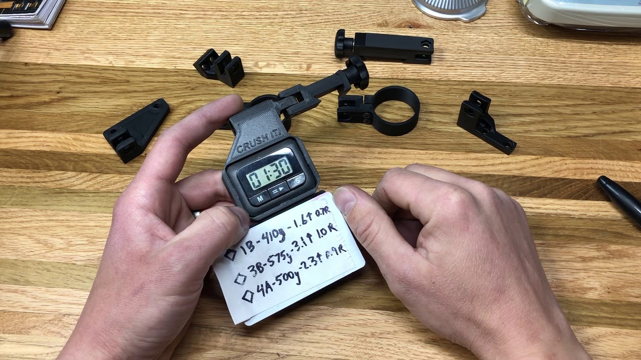 5X5 Precision - Crush It! Rifle timer and data card - YouTube