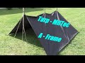 Shelterbau (A Frame) - Tarp v  MilTec
