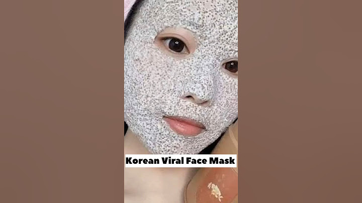 Korean Viral Chia Seeds Face Mask #shorts #chiaseeds