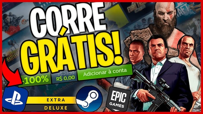 CORRE! 2 jogos pagos DE GRAÇA, Novos jogos GRÁTIS e promoções de fim de ano  na EPIC GAMES 