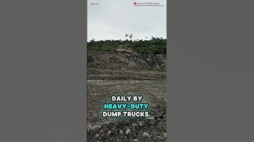 Komatsu D85E in Action: Precision Haul Road Maintenance #shorts #coalmines