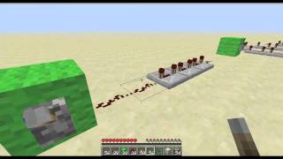 Episode 2 Minecraft 1.1 Redstone Tutorial Series