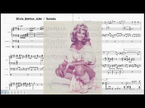 楽譜】 ザナドゥ1980 Xanadu / Olivia Newton-John オリビアニュートン