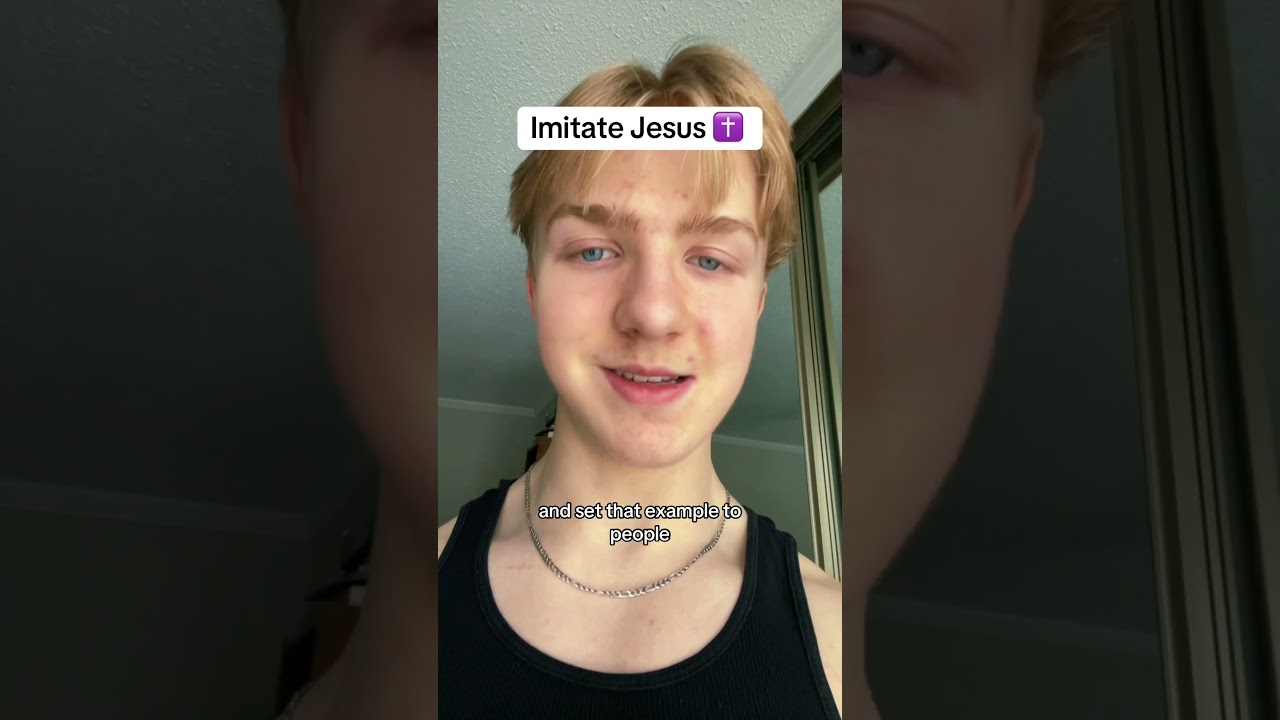 Be an example of Jesus ✝️ 